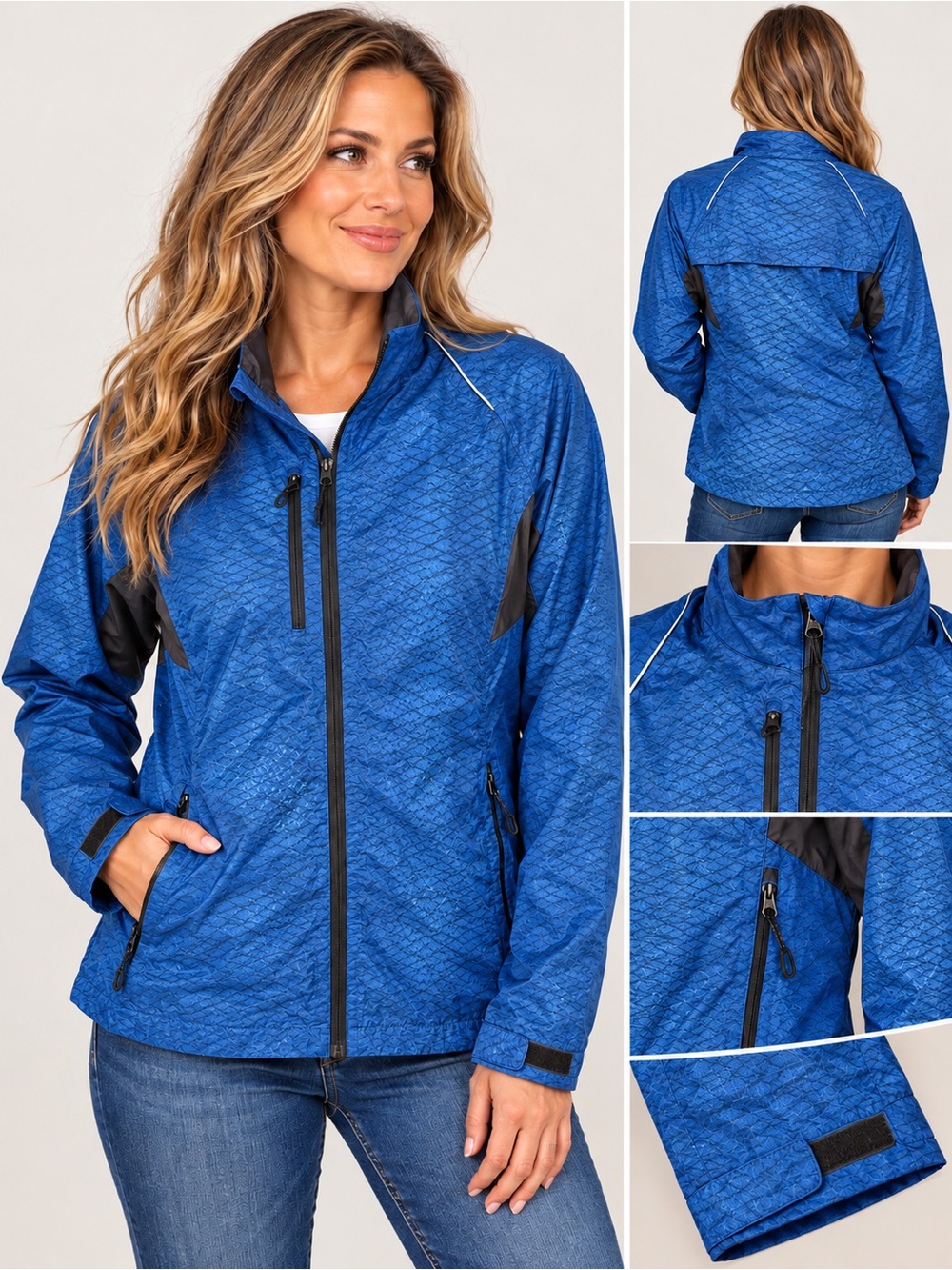 North End E.C.O NWT Women’s XL Nautical Blue Water Resistant Jacket